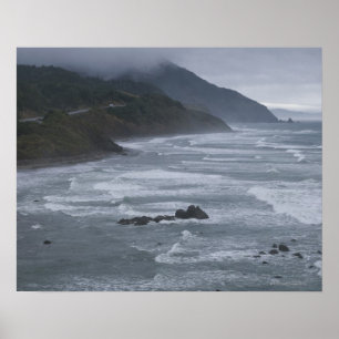 USA, Oregon, Coastline Poster