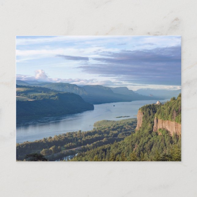 USA, Oregon, Columbia River Gorge, Vista House Postcard (Front)