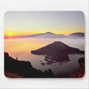 USA, Oregon, Crater Lake National Park 3 Mouse Pad