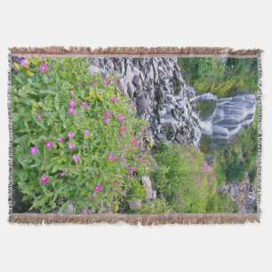 USA, Oregon, Crater Lake National Park Throw Blanket
