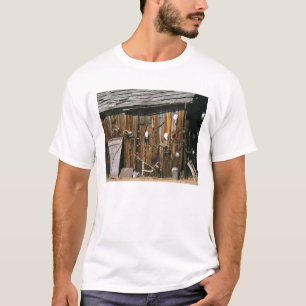 USA, Oregon, Harney County. Old livery stable T-Shirt