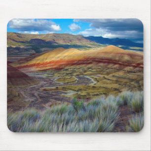 USA, Oregon. Landscape Of The Painted Hills Mouse Pad