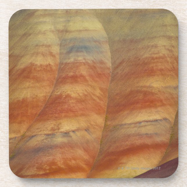 USA, Oregon, Mitchell, Painted Hills, Close-up Coaster (Front)