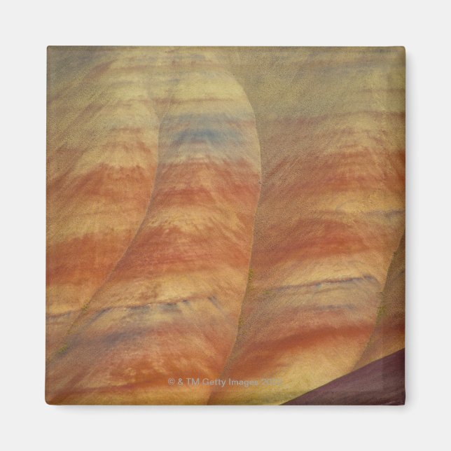 USA, Oregon, Mitchell, Painted Hills, Close-up Magnet (Front)
