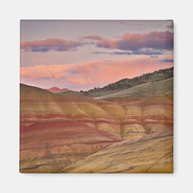 USA, Oregon, Mitchell, Painted Hills during 2 Magnet (Front)