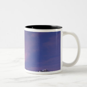 USA, Oregon, Mount Hood from Timberline Two-Tone Coffee Mug