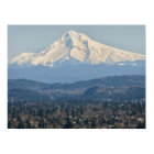 USA, Oregon, Mount Hood in winter