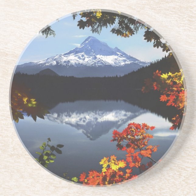 USA, Oregon, Mt. Hood National Forest. Coaster (Front)