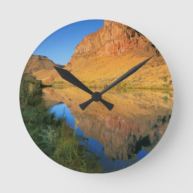USA, Oregon, Owyhee River Canyon Round Clock (Front)