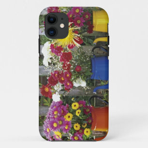 USA, Oregon, Portland. Antique enamelware iPhone 11 Case