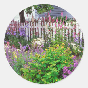 USA, Oregon, Portland. Explosion Of Springtime Classic Round Sticker