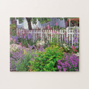 USA, Oregon, Portland. Explosion Of Springtime Jigsaw Puzzle
