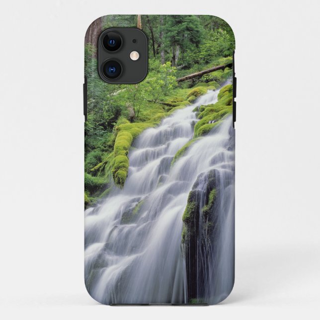 USA, Oregon, Proxy Falls. Proxy Falls rushes Case-Mate iPhone Case (Back)