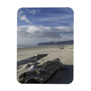 USA, Oregon, Sand Dunes and Ocean, Pacific City 2 Magnet