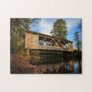 USA, Oregon, Scio, Larwood Wayside, Larwood Jigsaw Puzzle