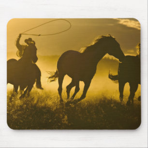 USA, Oregon, Seneca, Ponderosa Ranch. Mouse Pad