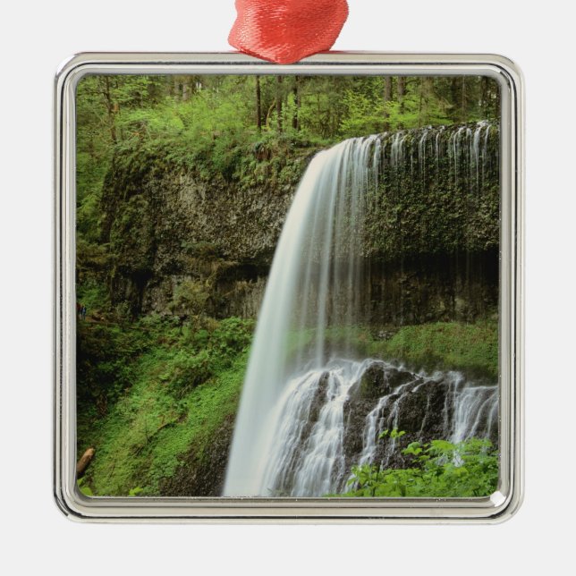 USA, Oregon, Silver Falls State Park. Lower Metal Ornament (Front)