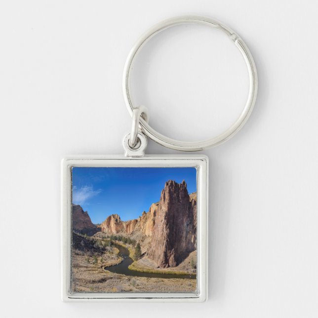 USA, Oregon, Smith Rock State Park Key Ring (Front)