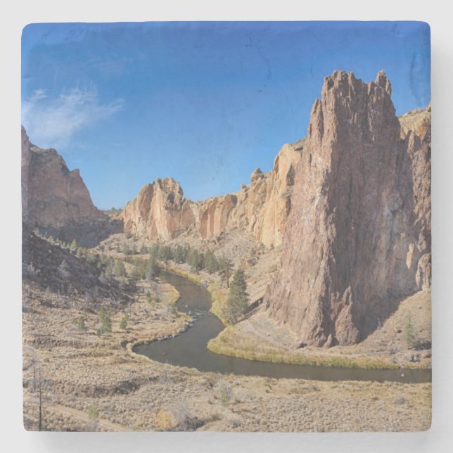 USA, Oregon, Smith Rock State Park Stone Coaster (Front)