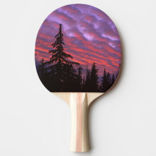 USA, Oregon, Three Sisters Wilderness, Vivid Ping Pong Paddle