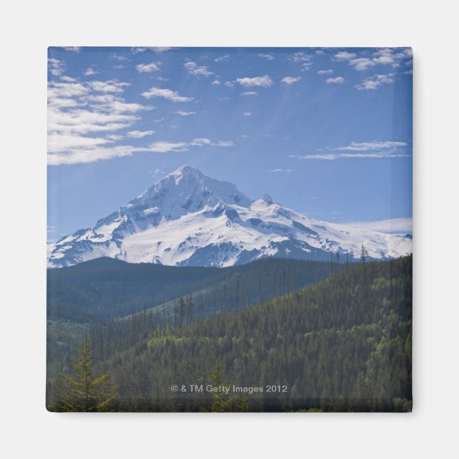 USA, Oregon, View of Mount Hood Magnet (Front)