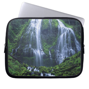 USA, Oregon, Willamette National Forest. View of Laptop Sleeve