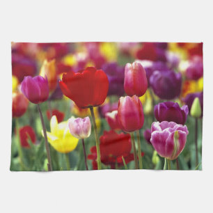 USA, Oregon, Willamette Valley. Beautiful Tea Towel