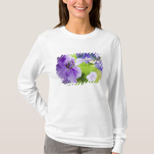 USA, Oregon, Willamette Valley, Larkspur Close 2 T-Shirt
