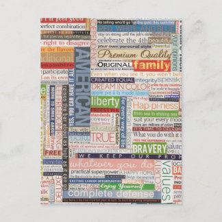 USA Original Postcard