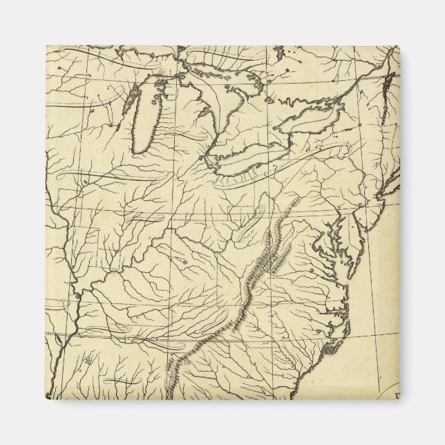 USA outline Magnet (Front)