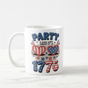 USA Party Like It's 1776, America, Independence Da Coffee Mug