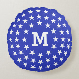USA Patriot Custom Monogram throw pillow