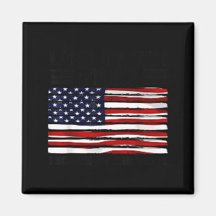 USA Patriotic American Flag 4th Of July Magnet