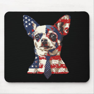 Usa Patriotic American Flag 4th Of July Us Mouse Pad