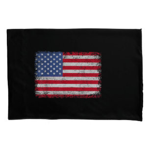 USA Patriotic American Flag For Men Women Kids Boy Pillowcase