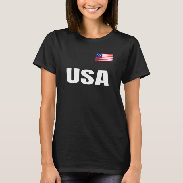 USA Patriotic American Flag For Men Women Kids Boy T-Shirt (Front)