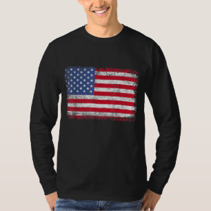 USA Patriotic American Flag For Men Women Kids Boy T-Shirt