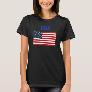 USA Patriotic American Flag For Men Women Kids Boy T-Shirt