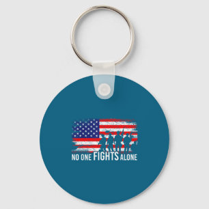 Usa Patriotic American Flag Freedom Key Ring