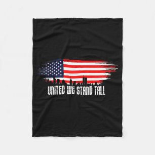 Usa patriotic - american flag freedom - pride fleece blanket