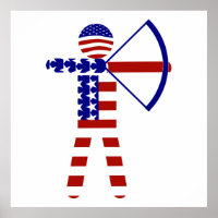 USA Patriotic Archery