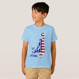 USA Patriotic BASKETBALL T-Shirt