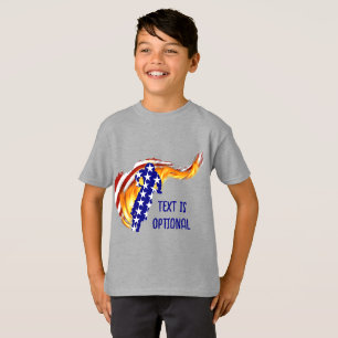 USA Patriotic BMX / DIRT BIKING T-Shirt