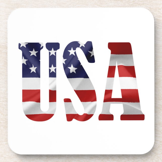 USA Patriotic Coaster (Front)