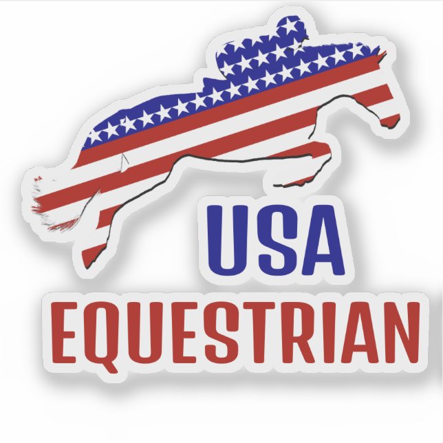 USA Patriotic Equestrian  (Front)