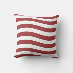 USA PATRIOTIC  FLAG STRIPES PILLOW