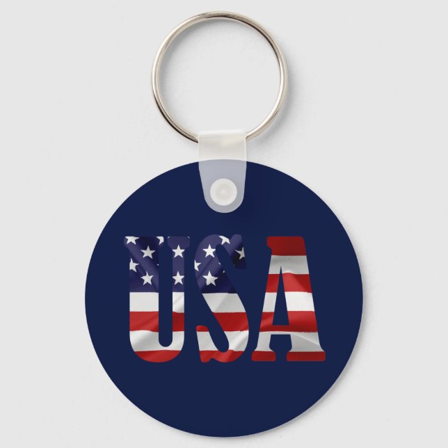 USA Patriotic Key Ring (Front)