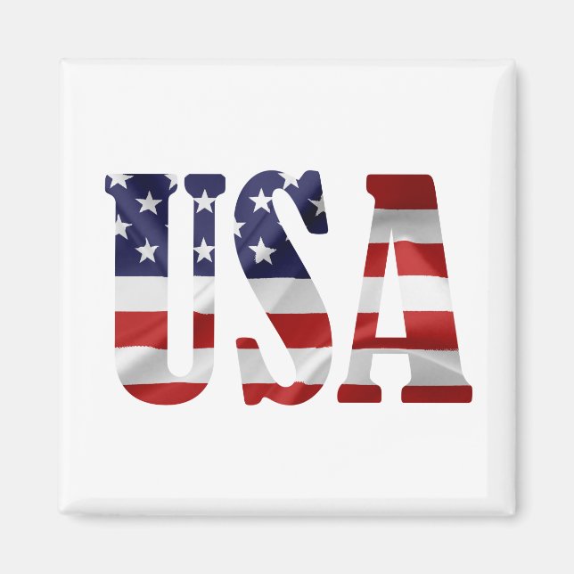 USA Patriotic Magnet (Front)