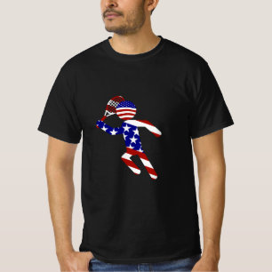 USA Patriotic MEN'S TENNIS T-Shirt