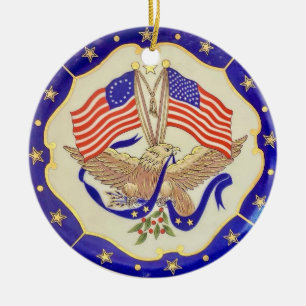 USA Patriotic Ornament